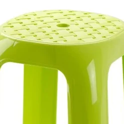 PlasticForte Keuken Krukje/opstapje - Groen - Kunststof - 46 Cm