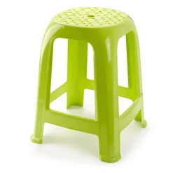 PlasticForte Keuken Krukje/opstapje - Groen - Kunststof - 46 Cm