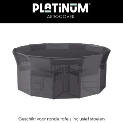 Aerocover Platinum Ronde Tuinsethoes - 320x85 Cm.