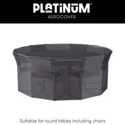 Platinum Aerocover Ronde Tuinsethoes - 250x85 Cm.