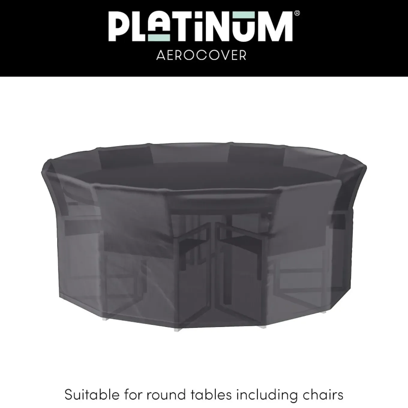 Platinum Aerocover Ronde Tuinsethoes - 250x85 Cm.