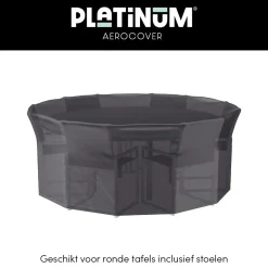 Platinum Aerocover Ronde Tuinsethoes - 250x85 Cm.