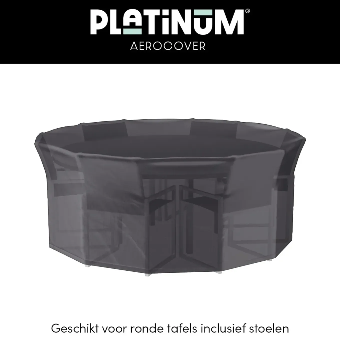 Platinum Aerocover Ronde Tuinsethoes - 250x85 Cm.