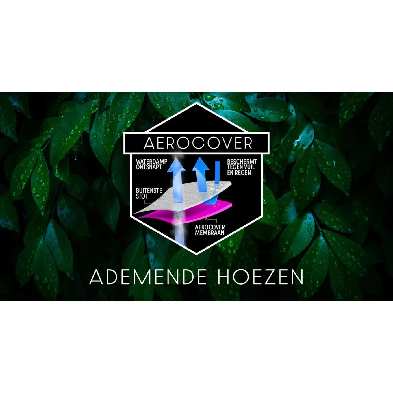 Platinum Aerocover Ronde Tuinsethoes - 250x85 Cm.