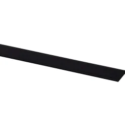 Overig Plat profiel - PVC zwart - 30x2mm 2,6m
