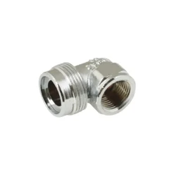 Plieger comfort aansluitnippel haaks 3/8"bixM24 in -gastec