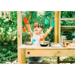 Plum Modder Keuken Hout Outdoor Discovery Mud Pie Kitchen Naturel