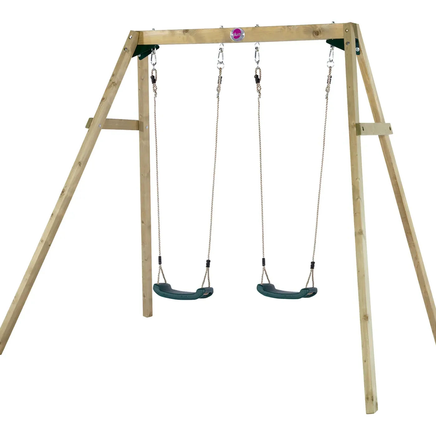 Plum Schommel Set Hout Dubbel