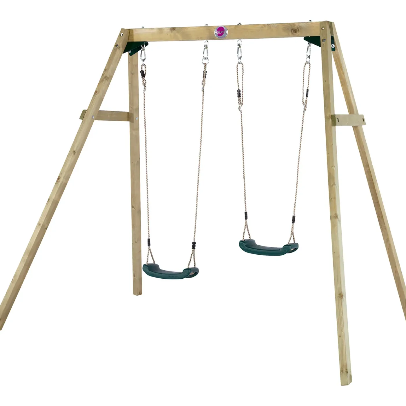 Plum Schommel Set Hout Dubbel