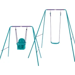 Plum Schommel Set 2-in-1 Turkoois
