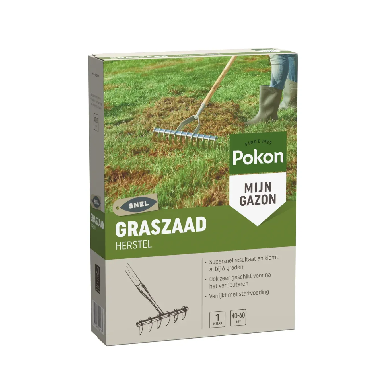 Pokon graszaad herstel 1kg
