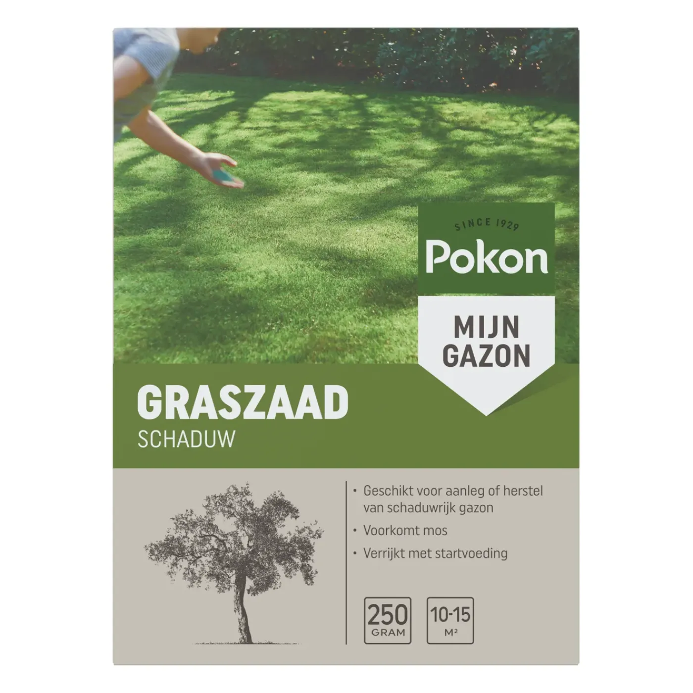 Pokon graszaad schaduw 250gr
