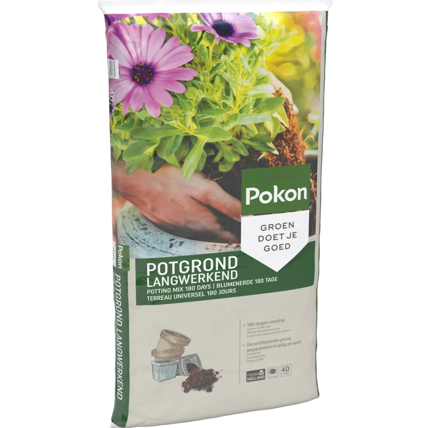 Pokon Potgrond Langwerkend 40L
