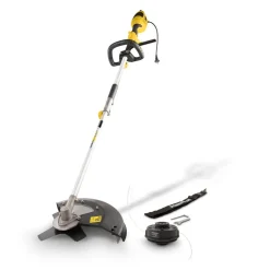 Powerplus Elektrische Bosmaaier 2 in 1 Maaier En Grastrimmer Met Schouderharnas, Tuingereedschap