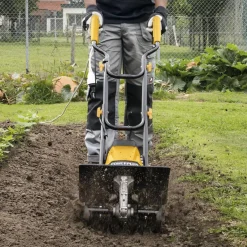 Powerplus Elektrische Grondfrees, 1200 W, 4 Messen, Werkdiepte 220mm, Breedte 360mm, Cultivator