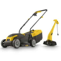 Powerplus Tuingereedschap Set Powxg62205t - 1300w Grasmaaier 320mm + Trimmer 250w