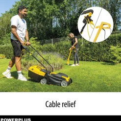 Powerplus Tuingereedschap Set Powxg62205t - 1300w Grasmaaier 320mm + Trimmer 250w
