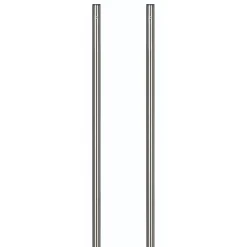 Practo Garden PRACTO Staander brievenbus B580 inox 151x4x4 cm
