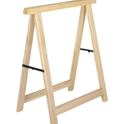 PRACTO tools Schraag Grenen – Zware scharnieren - 75 x 75 x 75 cm - max 100 kg