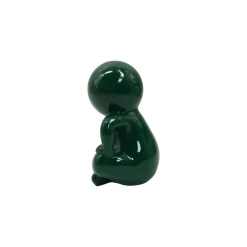 Present Time - Beeld Amigo Sitting Medium - Groen - 11,3x10,2x16,3 Cm