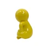 Present Time - Beeld Amigo Sitting Large - Geel - 24x21x34,8 Cm