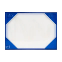 Present Time - Wall Art Bonjour Medium - Blauw