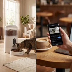 Princess - Automatische Voerbak 4L - HD Camera & Smart - Kat & Hond - App - RVS Kom - 610045