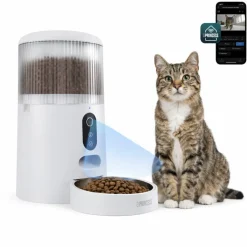 Princess - Automatische Voerbak 4L - HD Camera & Smart - Kat & Hond - App - RVS Kom - 610045