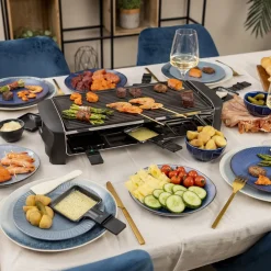 Princess 162840 Raclette Teppanyaki - Tafelgrill - 8 Personen - 1200 Watt