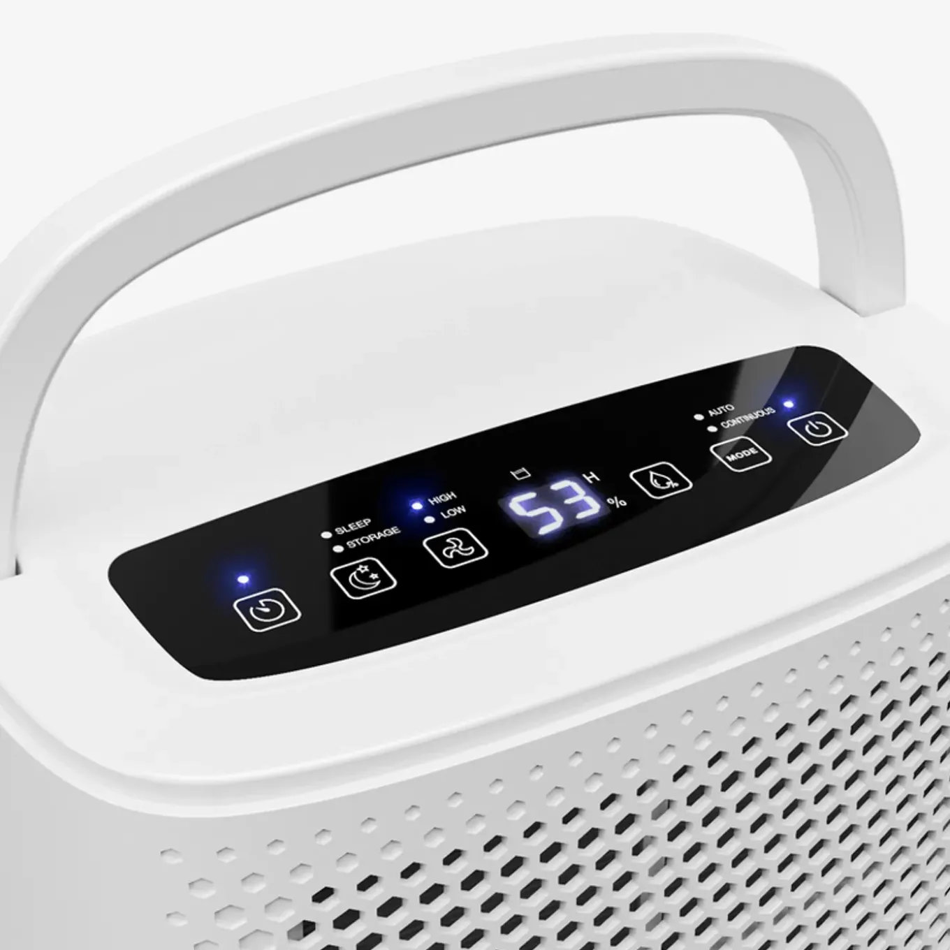 Pro Breeze Luchtontvochtiger 12l/dag - 3 Modi Voor Kamers Tot 20 M²