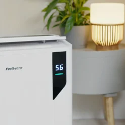 Pro Breeze Luchtontvochtiger 20l - Wasdroogmodus & Geavanceerde Vochtigheidssensor