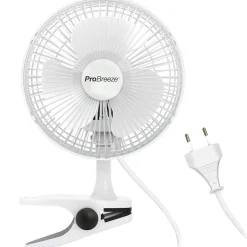 Pro Breeze Mini Ventilator - Met Klem - Wit