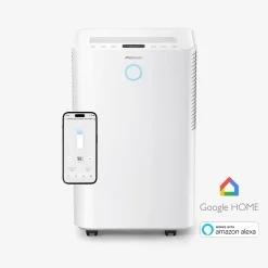 Pro Breeze Omnidry Luchtontvochtiger 20l/dag - Wasdroogfunctie & App-bediening