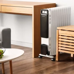 Pro Breeze Omniwarm Oliegevulde Radiator 2500w - 11 Vinnen, Eco-modus & Digitaal Display