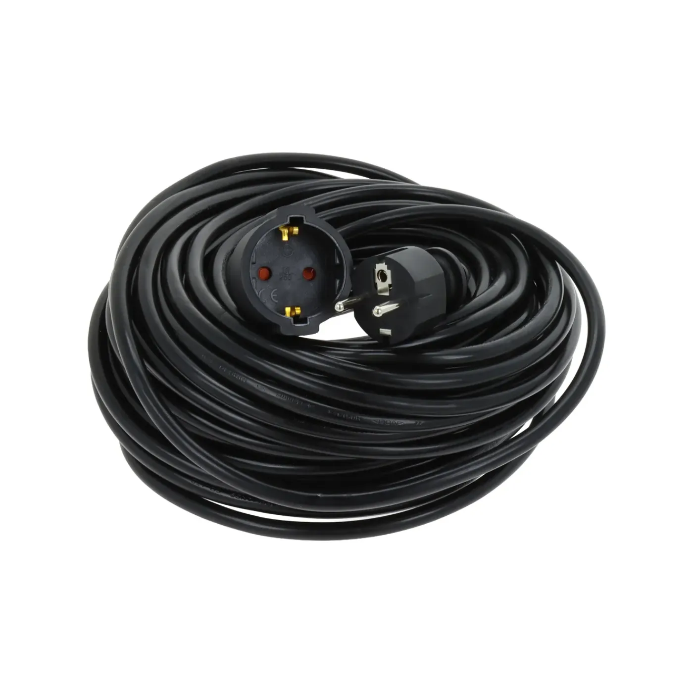 Profile verlengsnoer 3G1.5 PVC Schuko 25m