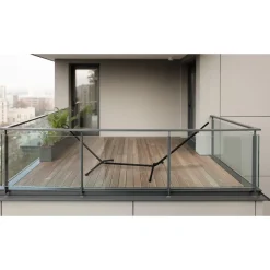 Progarden Hangmatstandaard Metaal 300x120x94 Cm Tot 120 Kg Met Haken
