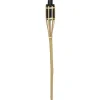 Pro Garden Tuinfakkels Voor Lampenolie - 1x - Bamboe - 65 Cm