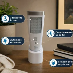Prolight Led Noodverlichtingslamp 3-in-1 Wit Met Bewegingssensor - 3 M
