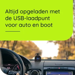ProRide - Usb Autolader - 2 Poorten - Qc3.0 18w - Voltmeter - Schakelaar - 12v - Ip54