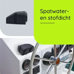 ProRide - Usb/usb-c Snellader - 2 Poorten - Qc3.0 18w - Voltmeter - Schakelaar - 12v