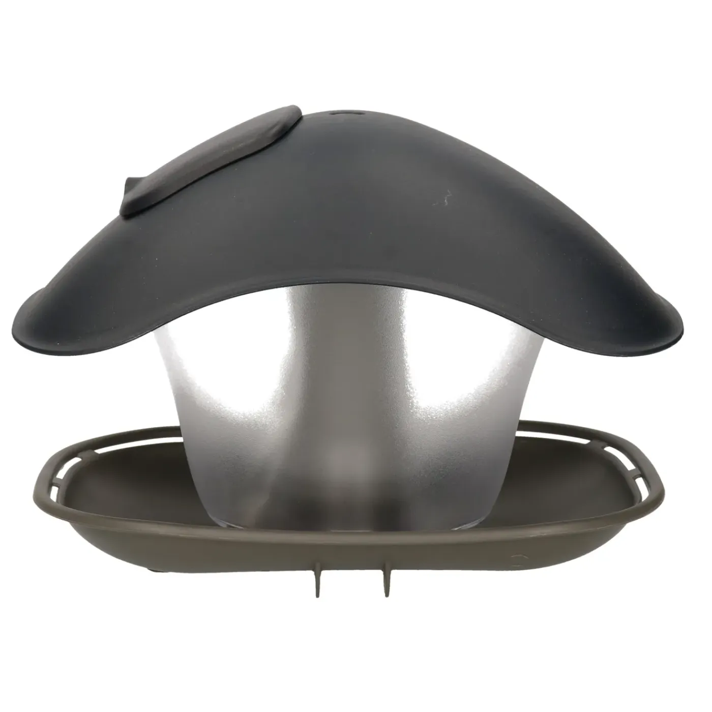 Prosperplast Vogelvoederhuisje - Grijs - Kunststof - 25 Cm