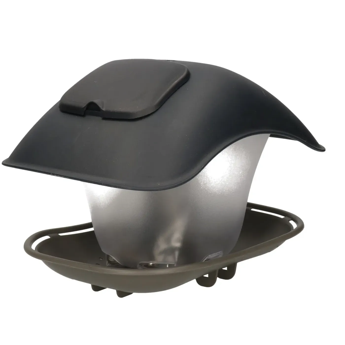Prosperplast Vogelvoederhuisje - Grijs - Kunststof - 25 Cm