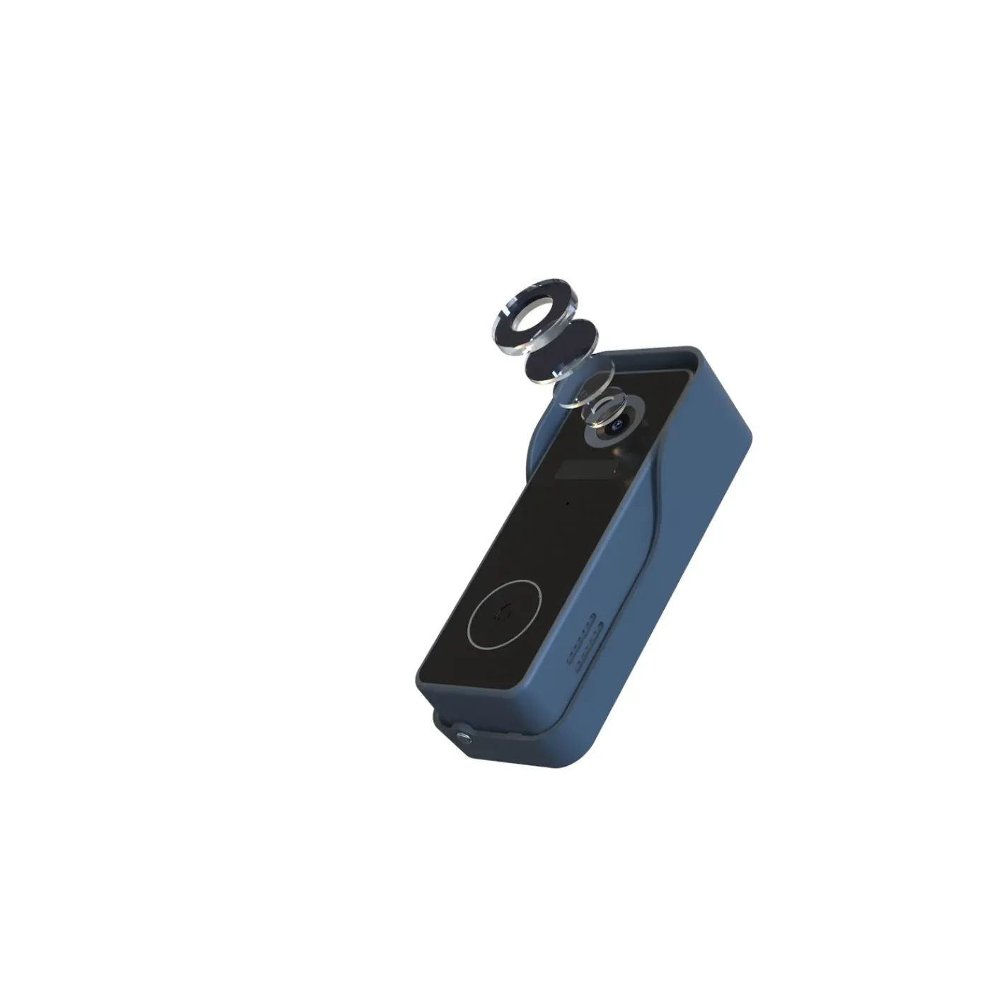 Protectly Deurbel 2k Video - Camera Draadloos - Gong - 64gb Sd