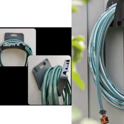 PROVENCE OUTILLAGE - Wandbevestiging voor slang - Ideaal voor tuinbewatering - 20m