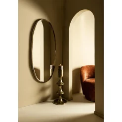 Ptmd Candlestick Taika - 31x31x73 Cm - Aluminium - Gold