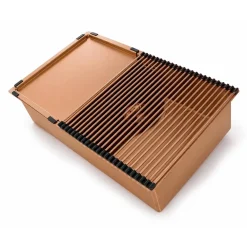 Pure.sink Comfort Koperen Mobiele Afdruipschaal Afdruipplaat 430x325mm Voor Spoelbak Pextray-62.