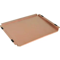 Pure.sink Comfort Koperen Mobiele Afdruipschaal Afdruipplaat 430x325mm Voor Spoelbak Pextray-62.