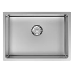 Pure.Sink Comfort Speciale 35cm Korte Rvs Spoelbak 50x35 Cm Ruimte Besparend Pcm5035-02.