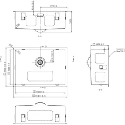 Pure.Sink Comfort Speciale 35cm Korte Rvs Spoelbak 50x35 Cm Ruimte Besparend Pcm5035-02.