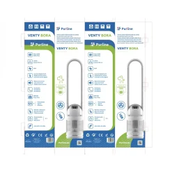 PURLINE Bladloze Zuiveringsventilator Met Oscillatie En 8 Snelheden